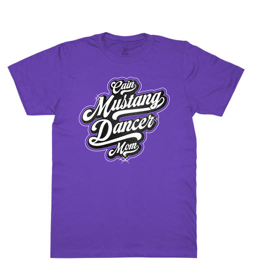 Mustang Dancer Retro Mom Tee